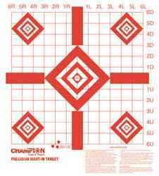 Champion Traps & Targets Redfield Style Precision Sight-In 16"x16" 100/Pack 47387